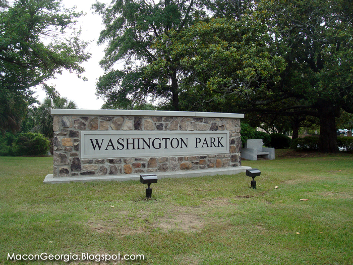 In Macon Washington Avenue Park of Macon