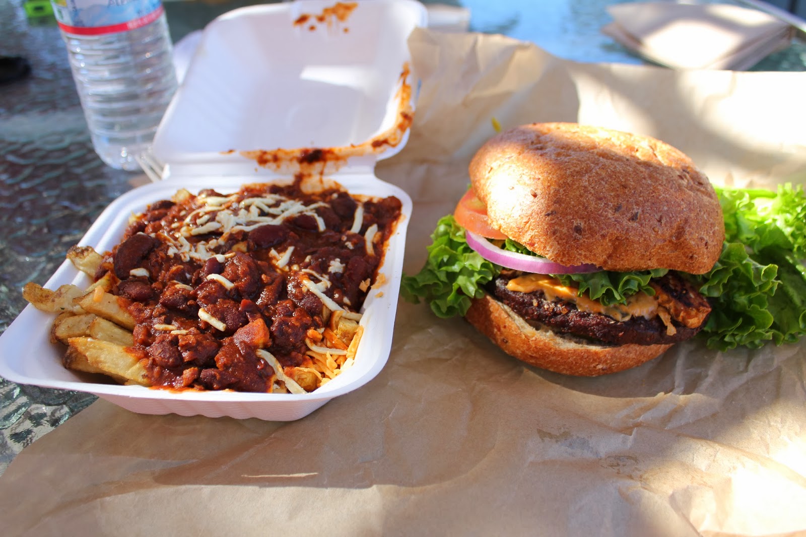 The Vegan Hucklebuck Evolution Fast Food San Diego Ca. Review
