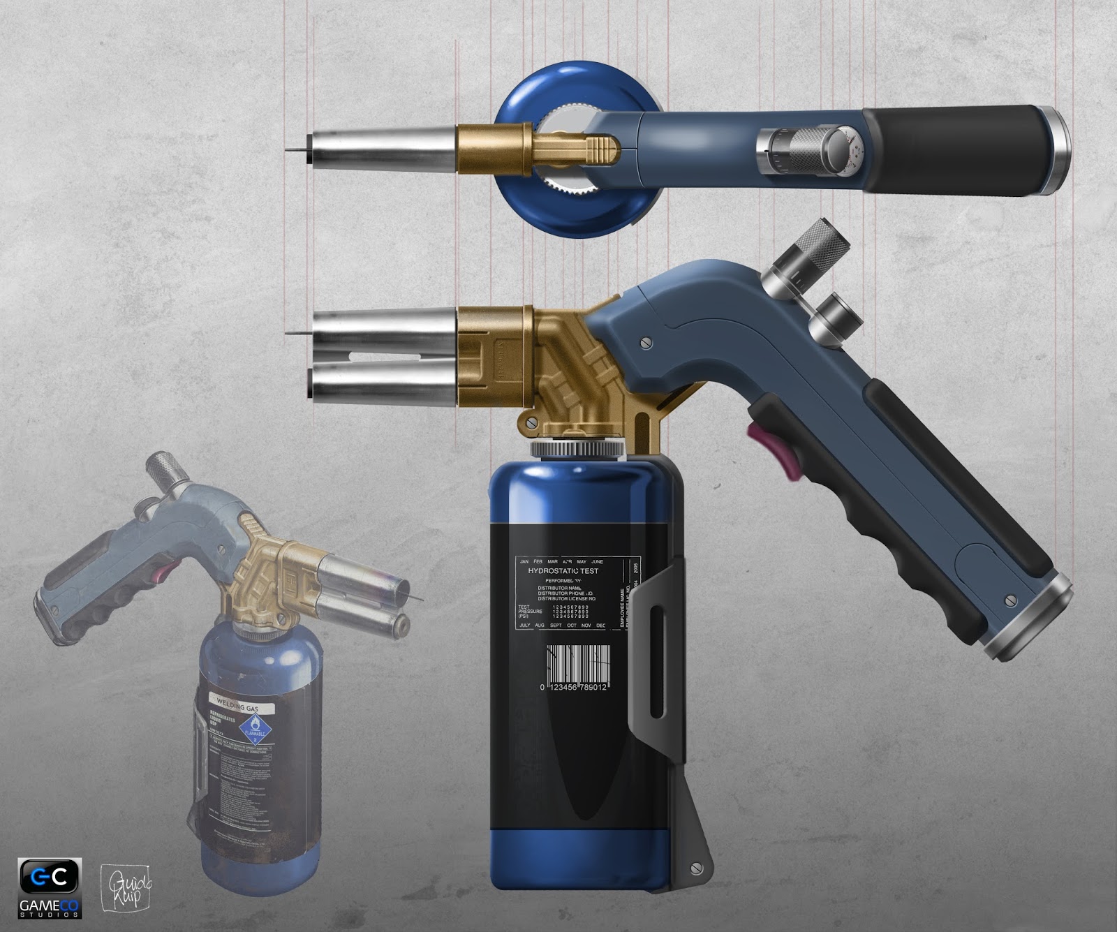 Guido Kuip Welding Torch Undisclosed project/GameCo Studios