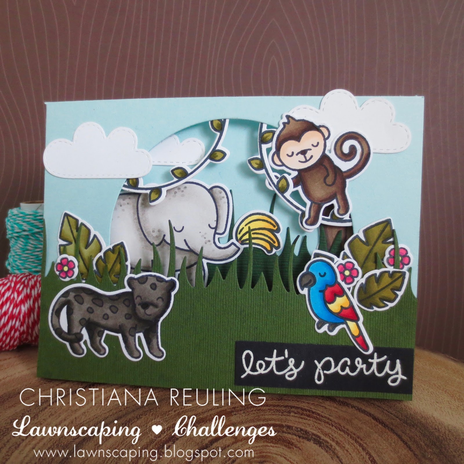 its time for another lawnscaping challenge this round our theme is calling all critters and since i just saw the new jungle book movie last wednesday