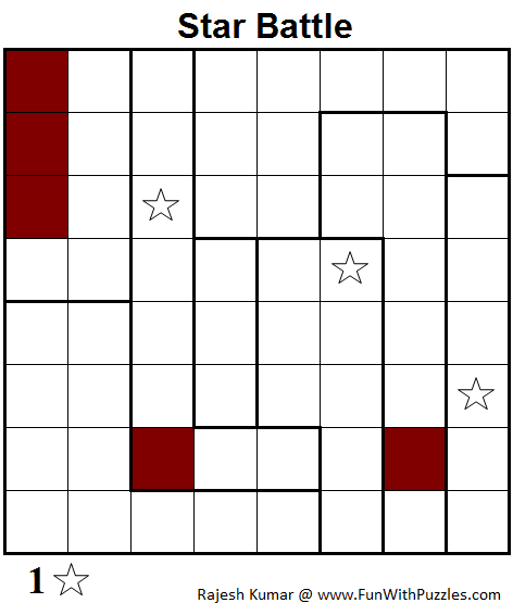 Star Battle (Mini Puzzles Series #21)