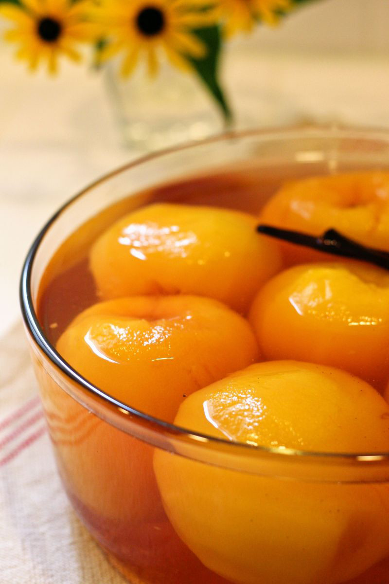 Perfectly imperfect Peach Compote