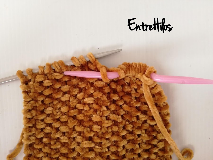 cinta de pelo tejida EntreHilos