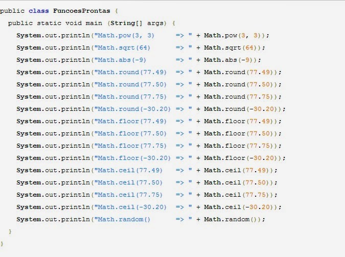 1TDSA - Java: Variáveis, Constantes, Operadores aritméticos e funções ...