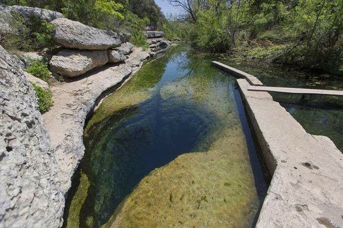 Jacobs Well Near Austin Texas Usa Stock Photo - Download 
