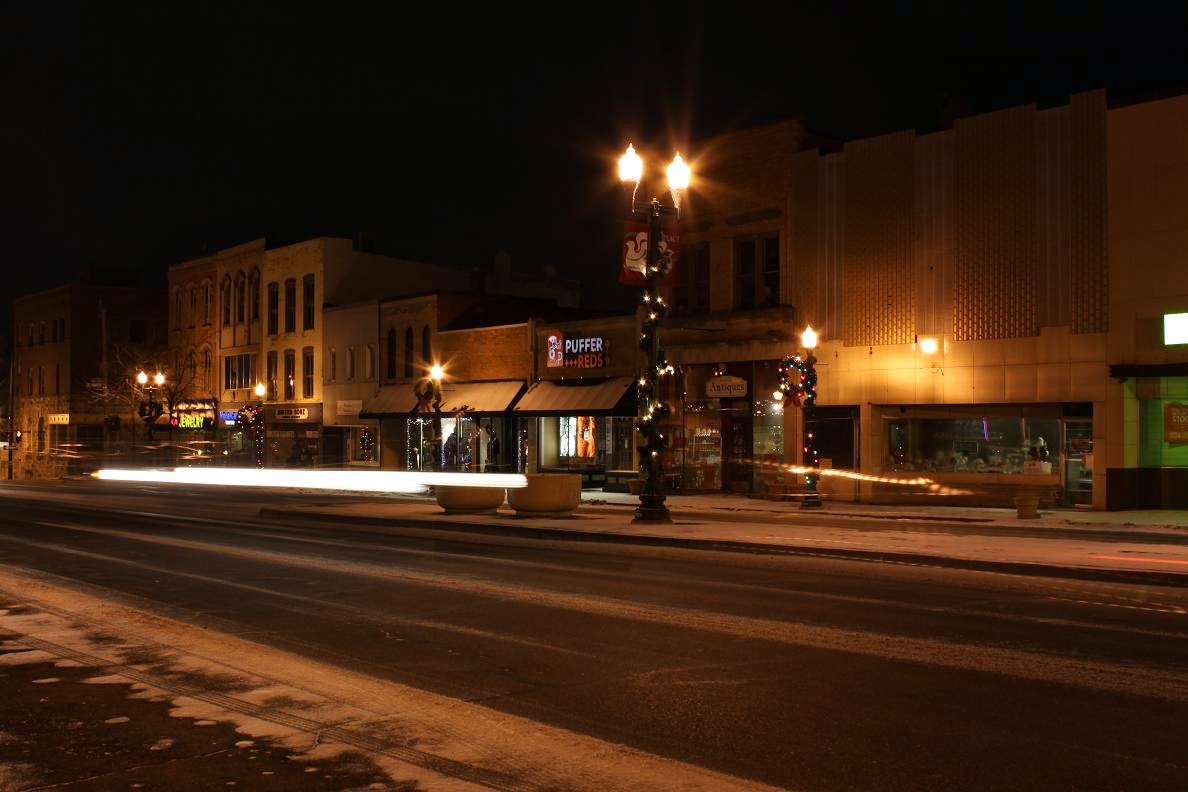 Michigan Exposures Ypsilanti at Night
