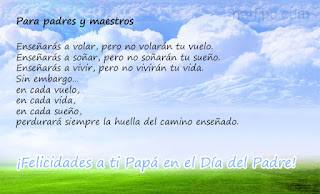 Poemas hermosos para dedicar el día del Padre