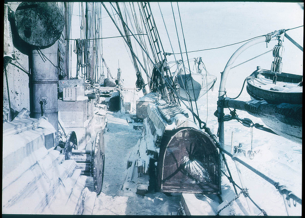 20 Early Color Photographs of the British Imperial TransAntarctic