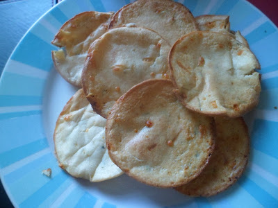 Cheese and Chive Baked Pancakes