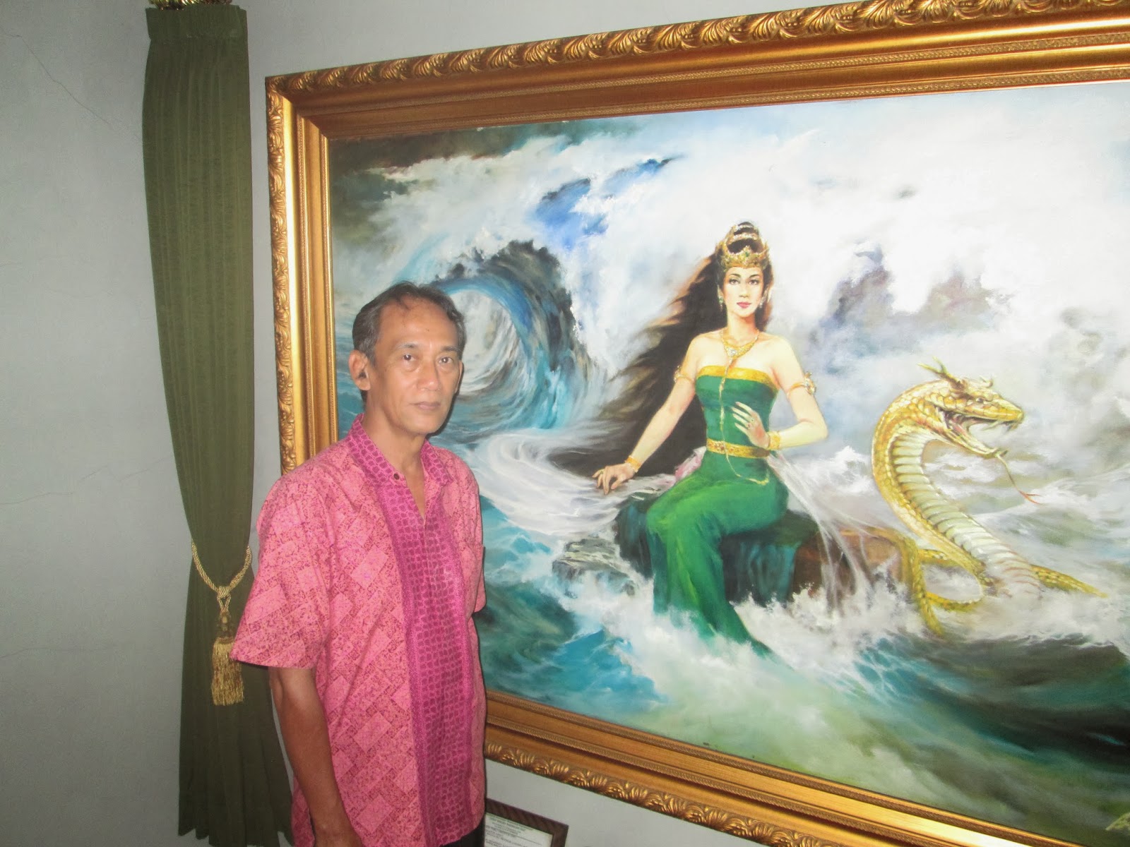 Lukisan Ratu Pantai Selatan Adalah Karya Seniman Yang