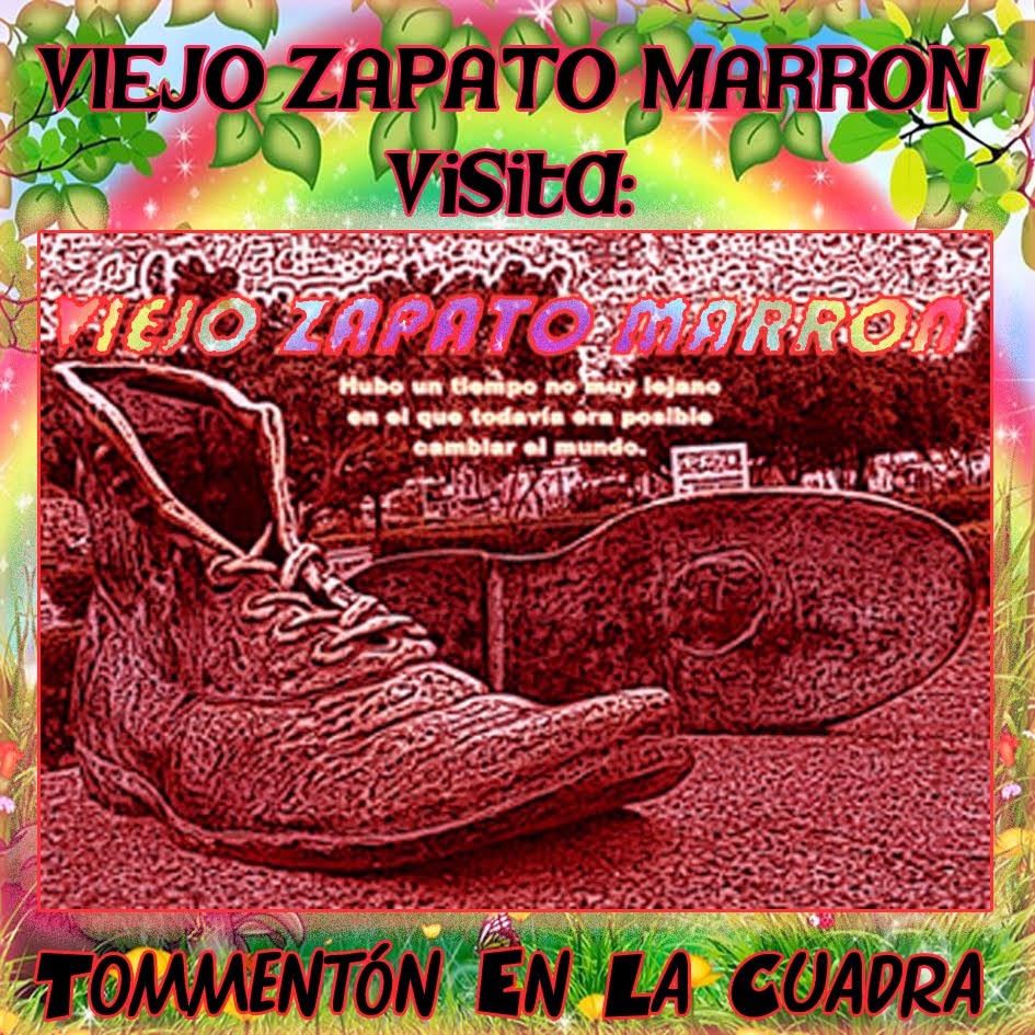 VIEJO ZAPATO MARRON VISITA TOMMENTON EN LA CUADRA