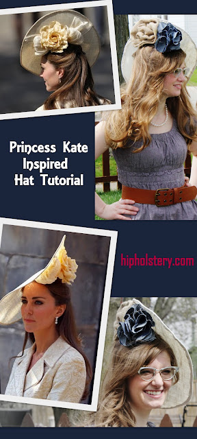 Hipholstery: Princess Catherine Inspired Hat(let)