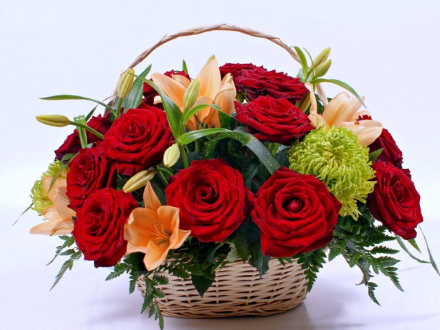 Bó hoa hồng đỏ đẹp nhất thế giới 9