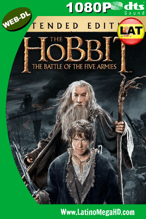 El hobbit: la batalla de los Cinco Ejércitos (2014) Extendida Latino DTS 1080P (2014)