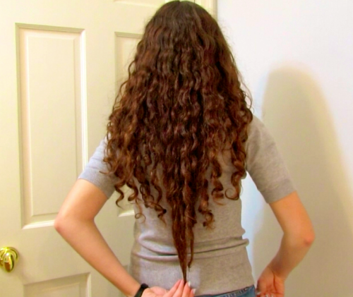 Hip Length Curly Hair