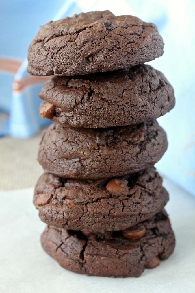 These Brownie Cookies are just about the most chocolaty cookie I've ever made... or eaten.  