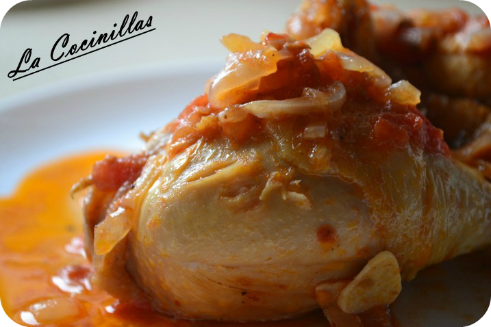 Muslos de pollo al horno bajo en calorias
