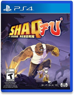 Shaq Fu A Legend Reborn Game Cover Ps4