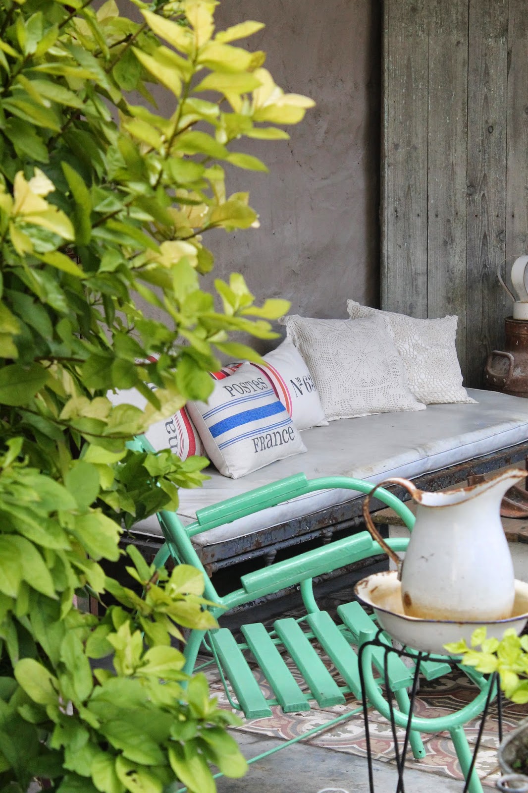 Pérgola + glicinas / Deco Marce