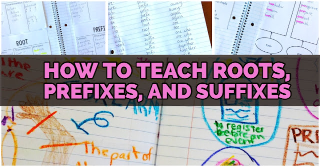 Do you teach roots, prefixes, and suffixes in your elementary classroom? Learn how to create a notebook to help your students learn their morphology. Do you teach roots, prefixes, and suffixes in your elementary classroom? Learn how to create a notebook to help your students learn their morphology.