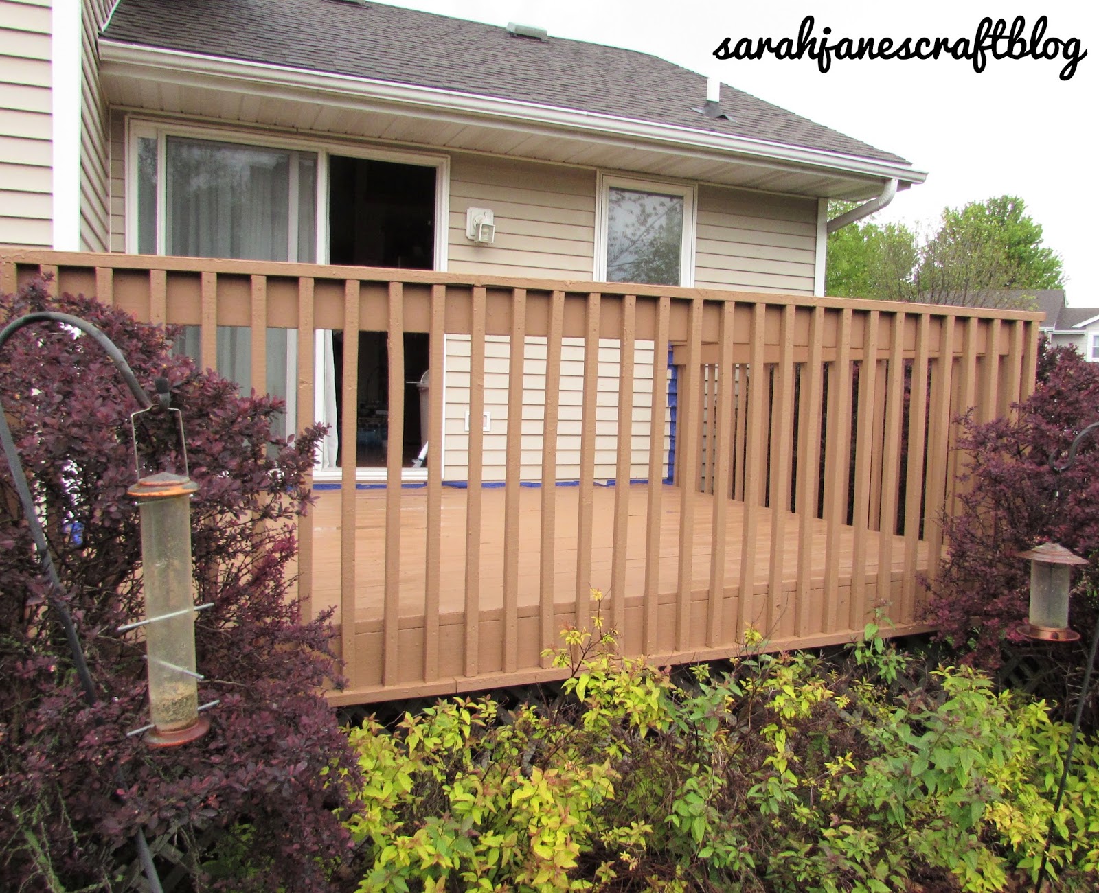 Sarah Jane's Craft Blog Deck Refresh Part 2