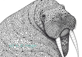 06-Curious-Walrus-Kristin-Moger-Domestic-and-Wild-Zentangle-Animal-Portraits-www-designstack-co