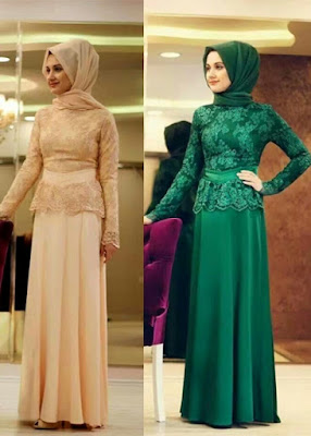 Koleksi Desain Busana Muslim Brokat Stylish Koleksi Desain Busana Muslim Brokat Stylish