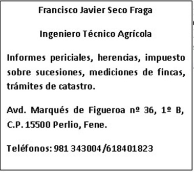 Javier Seco - Ing. Tec. Agrícola