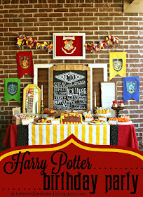 Tattered and Inked: DIY Harry Potter Birthday Party