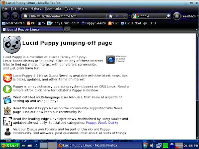 Puppy Linux Screenshot