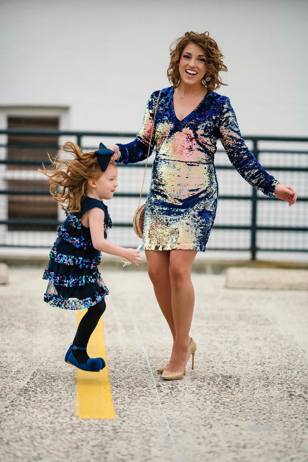 Ringing in the new year with sequins: Mommy and Me NYE Looks + Reflecting on 2018 - Something Delightful Blog