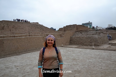 Sitio Arqueológico Huaca Pucllana - Lima Peru - semdivisas.com