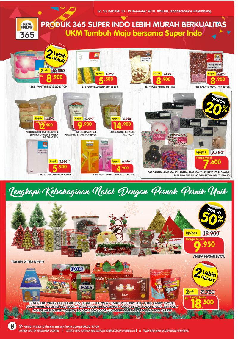 Superindo - Promo Katalog Greget Akhir Tahun Periode 13 - 19 Desember 2018 Superindo - Promo Katalog Greget Akhir Tahun Periode 13 - 19 Desember 2018