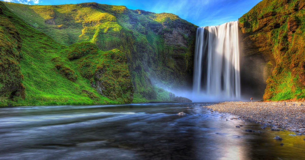 Banco de Imágenes Gratis: 33 fotografías de cascadas con hermosos paisajes  naturales