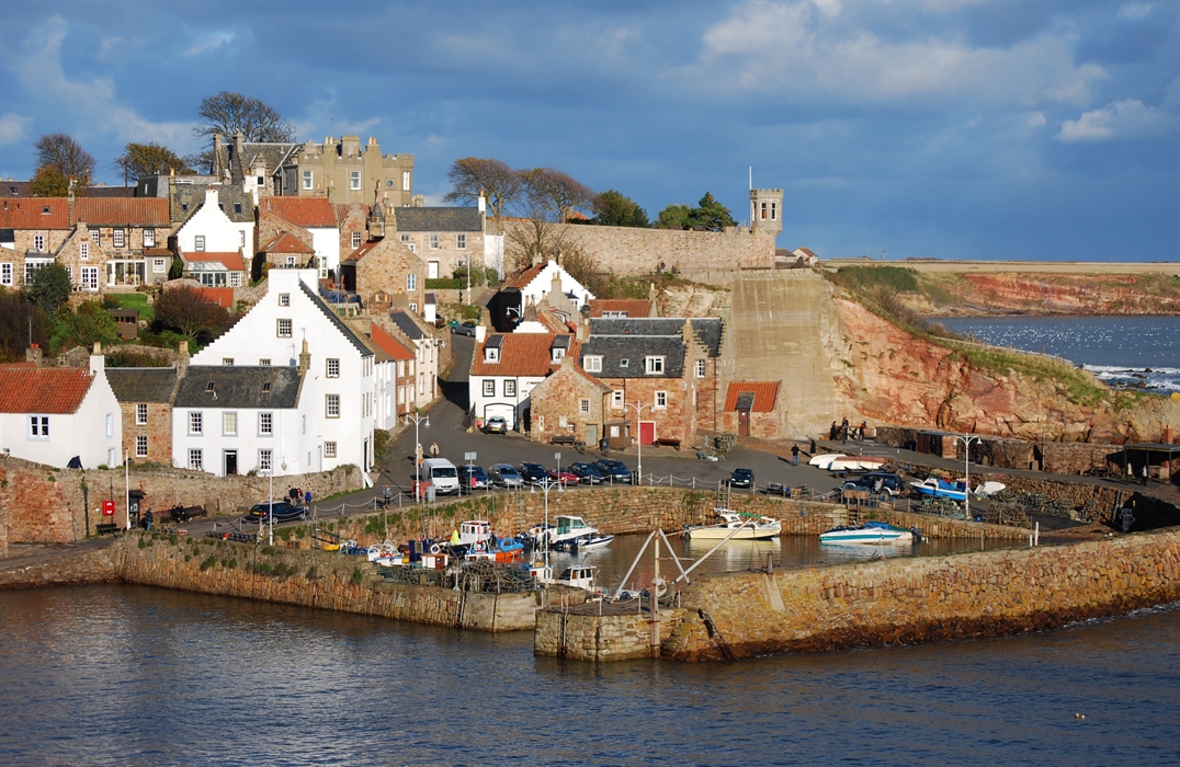 mother nature Crail Harbour Scotland
