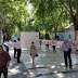 Eduart Lir's paintings of Albania exhibited in Tirana as the latest photos of Egnatia Road