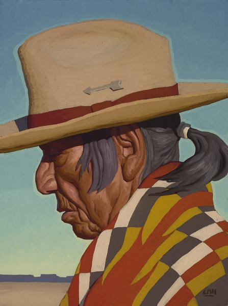 Logan Maxwell Hagege, "Portrait - Mid Day", 2018 | obras de arte, pinturas, american art | art selecta Logan Maxwell Hagege, "Portrait - Mid Day", 2018 | imagenes obras de arte bellas, bonitas, pinturas, cuadros, art pictures, cool stuff