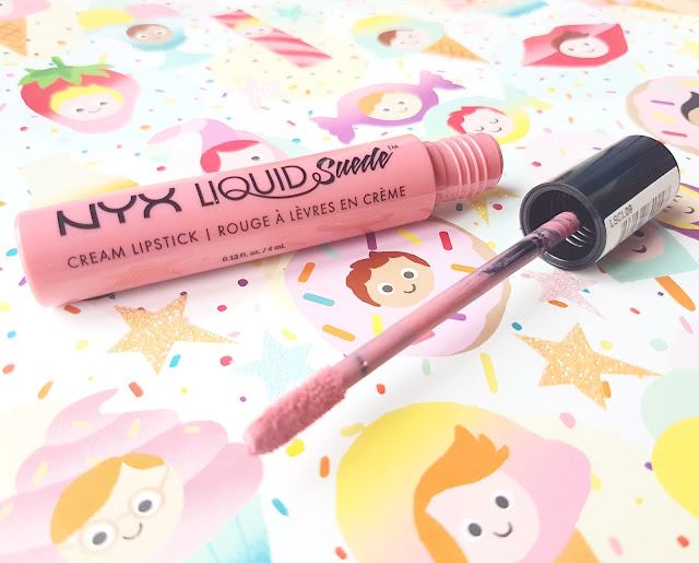 NYX Liquid Suede Cream Lipstick in Tea & Cookies | Review & Swatches