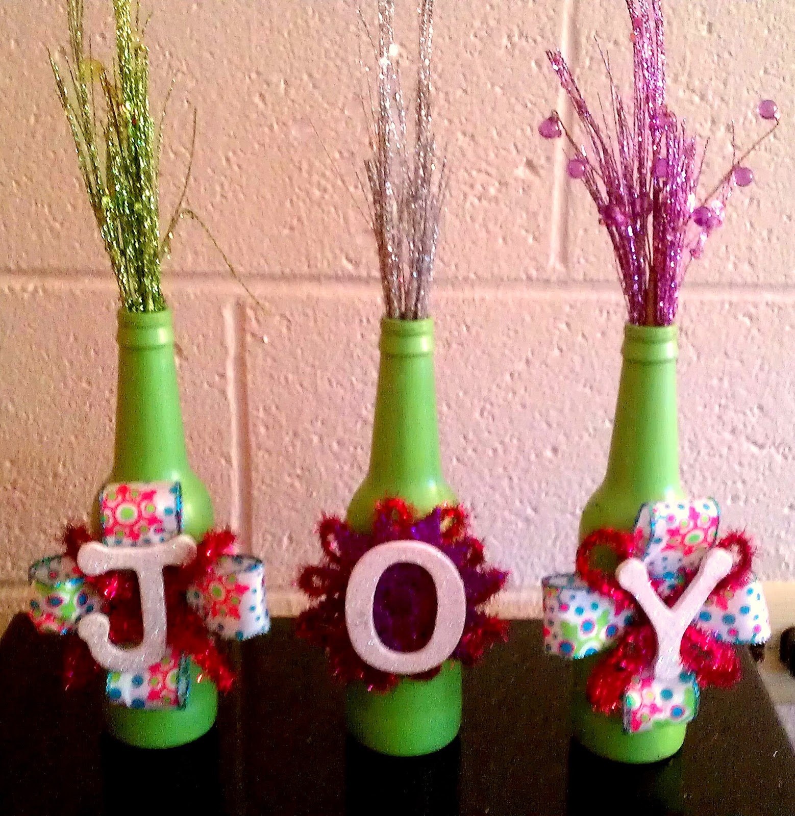 Diary of a Crafty Girl Christmas Beer Bottles