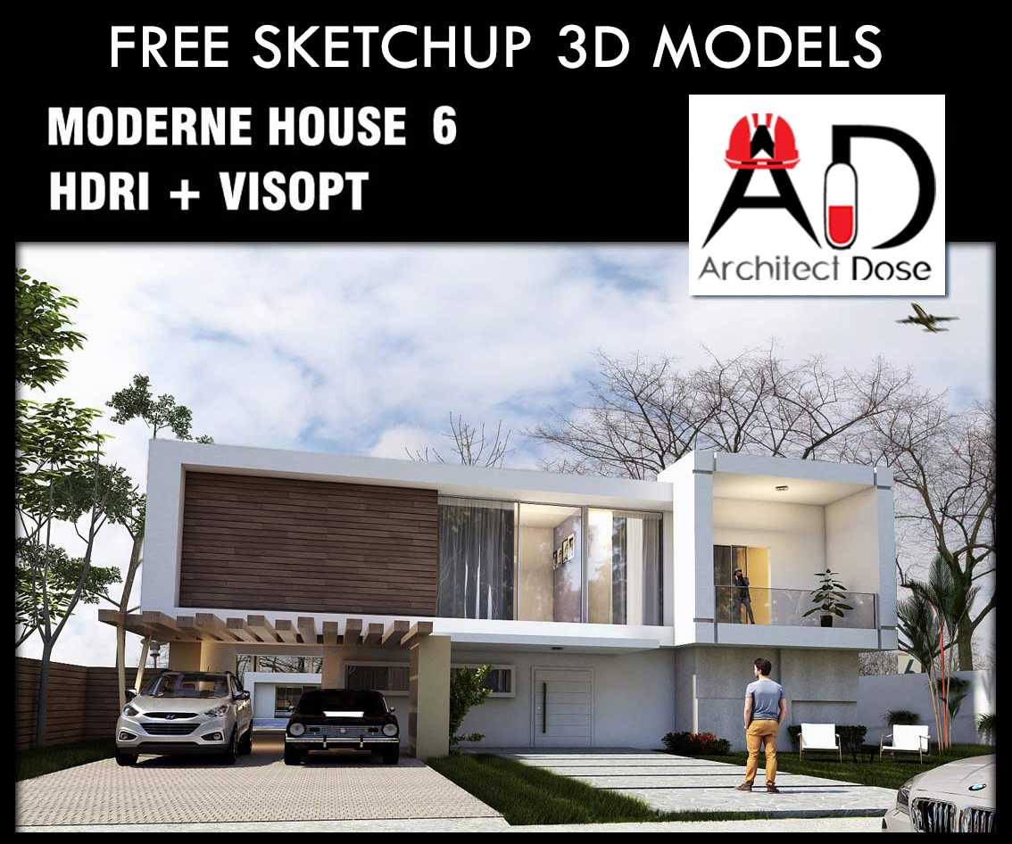 Architect Dose | Architecture, Sketchup, Tutorials, Models