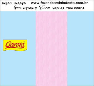 Pink and Light Blue: Free Printable Candy Bar Labels. Pink and Light Blue: Free Printable Candy Bar Labels.