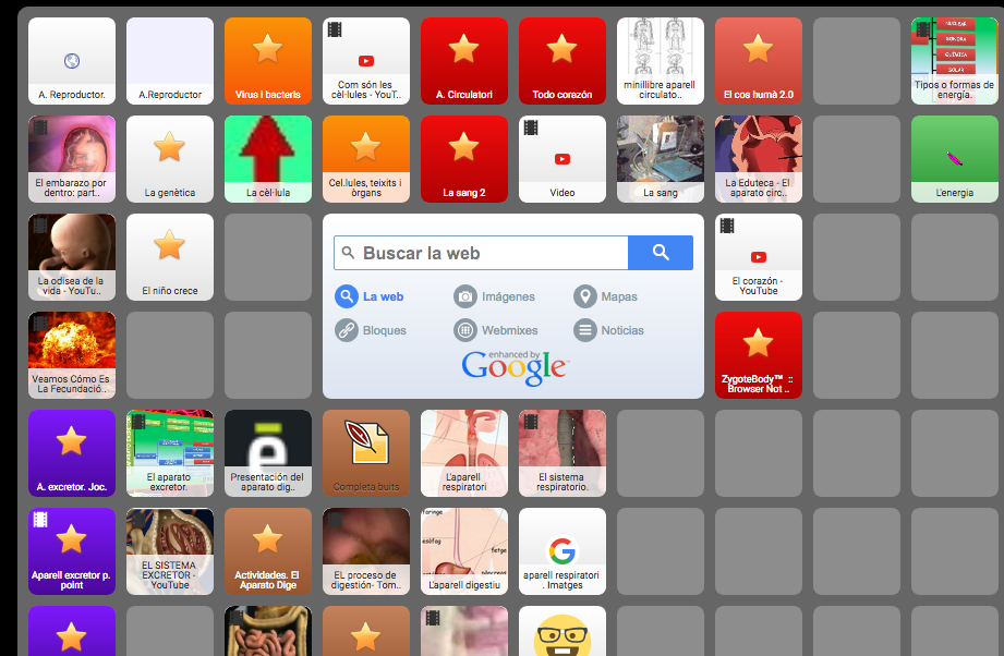 Symbaloo de naturals I