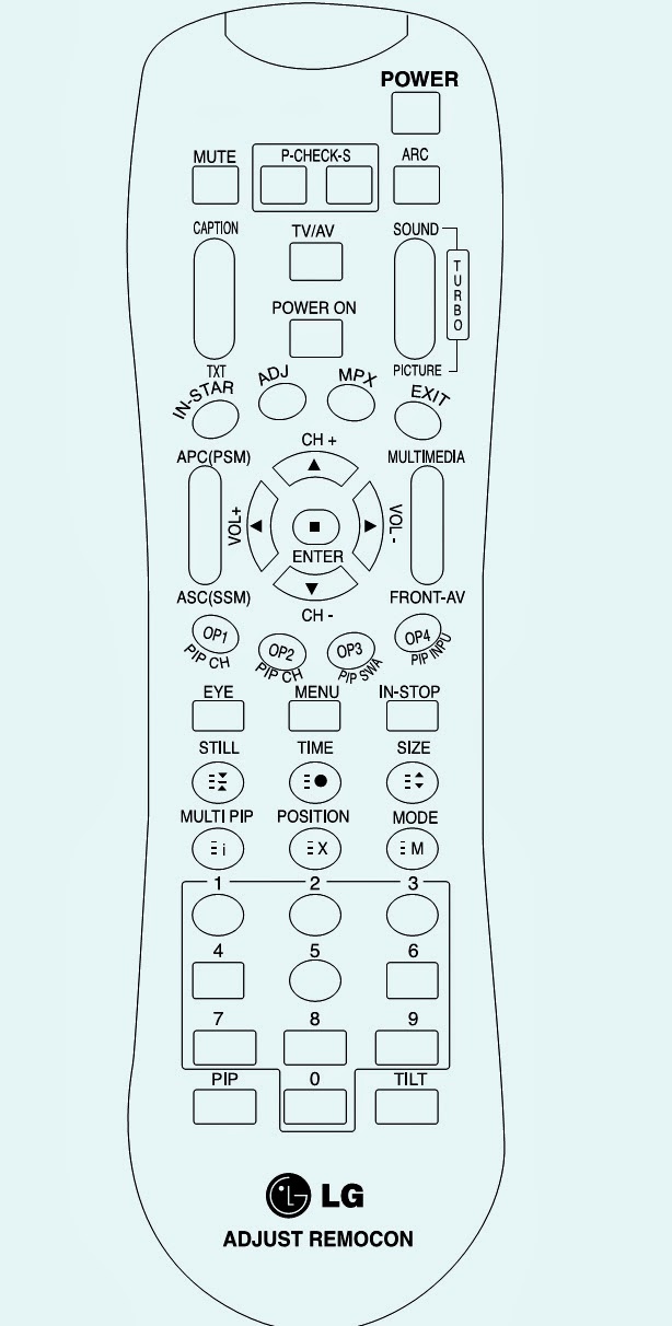 Electro help HOW TO ENTER SERVICE MODE LG 32LX1DUA LCD TV HOTEL