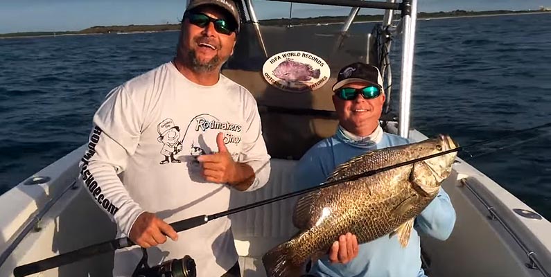 Mid October Cocoa Beach Tripletail Fishing Report