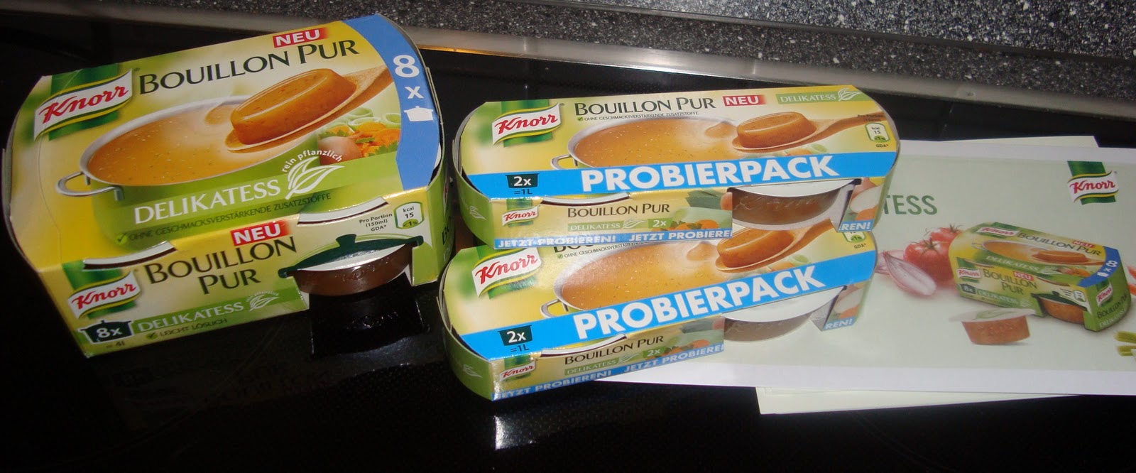 TestTestHurra Ich bin Tester der Knorr Bouillon Pur Delikatess