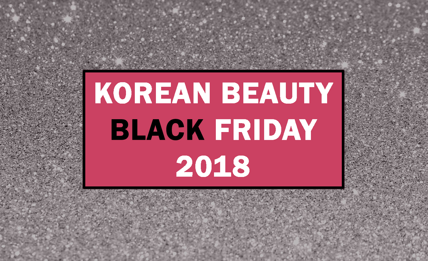 black friday korean skincare