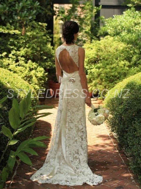 Casual V-Neck Cap Sleeve Lace Mermaid Wedding Dress (11342021) Casual V-Neck Cap Sleeve Lace Mermaid Wedding Dress (11342021)