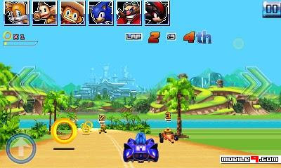 Games Layar sentuh Sonic Racing (400x240)