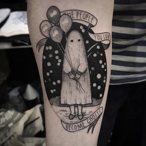 Tatuagens de fantasma Tatuagens de fantasma