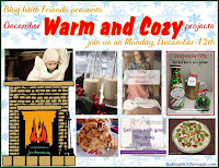 Blog With Friends, monthly multi-blogger projects based on a theme. December's theme is Warm and Cozy | Presented by www.BakingInATornado.com | #MyGraphics